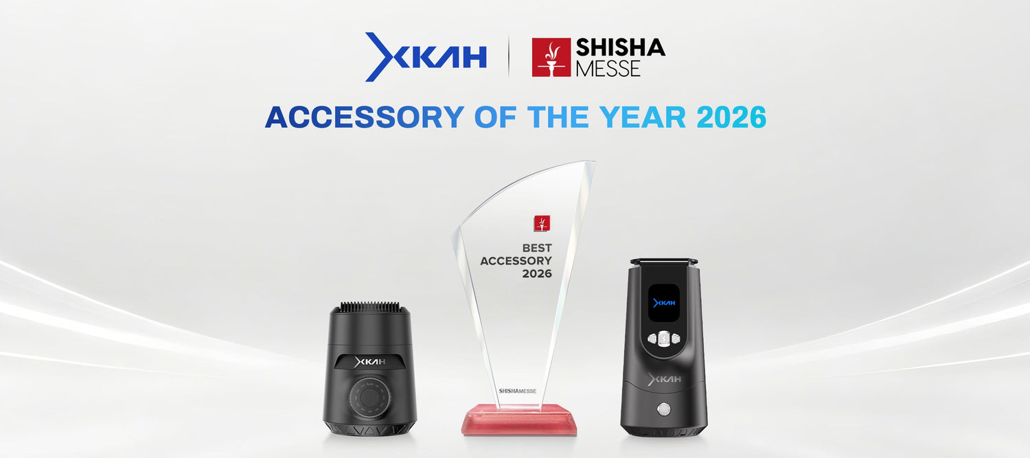 XKAH Named "Best Accessory 2026" at ShishaMesse Frankfurt